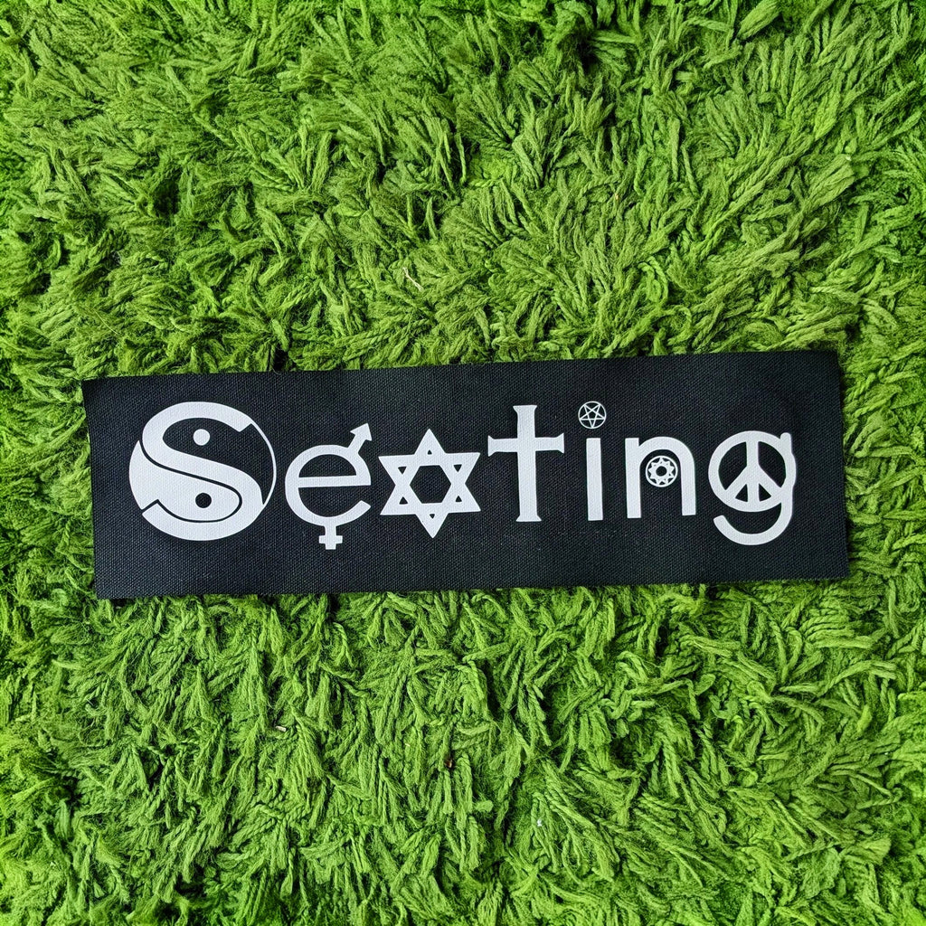 Sexting sew-on patch coexist patch
