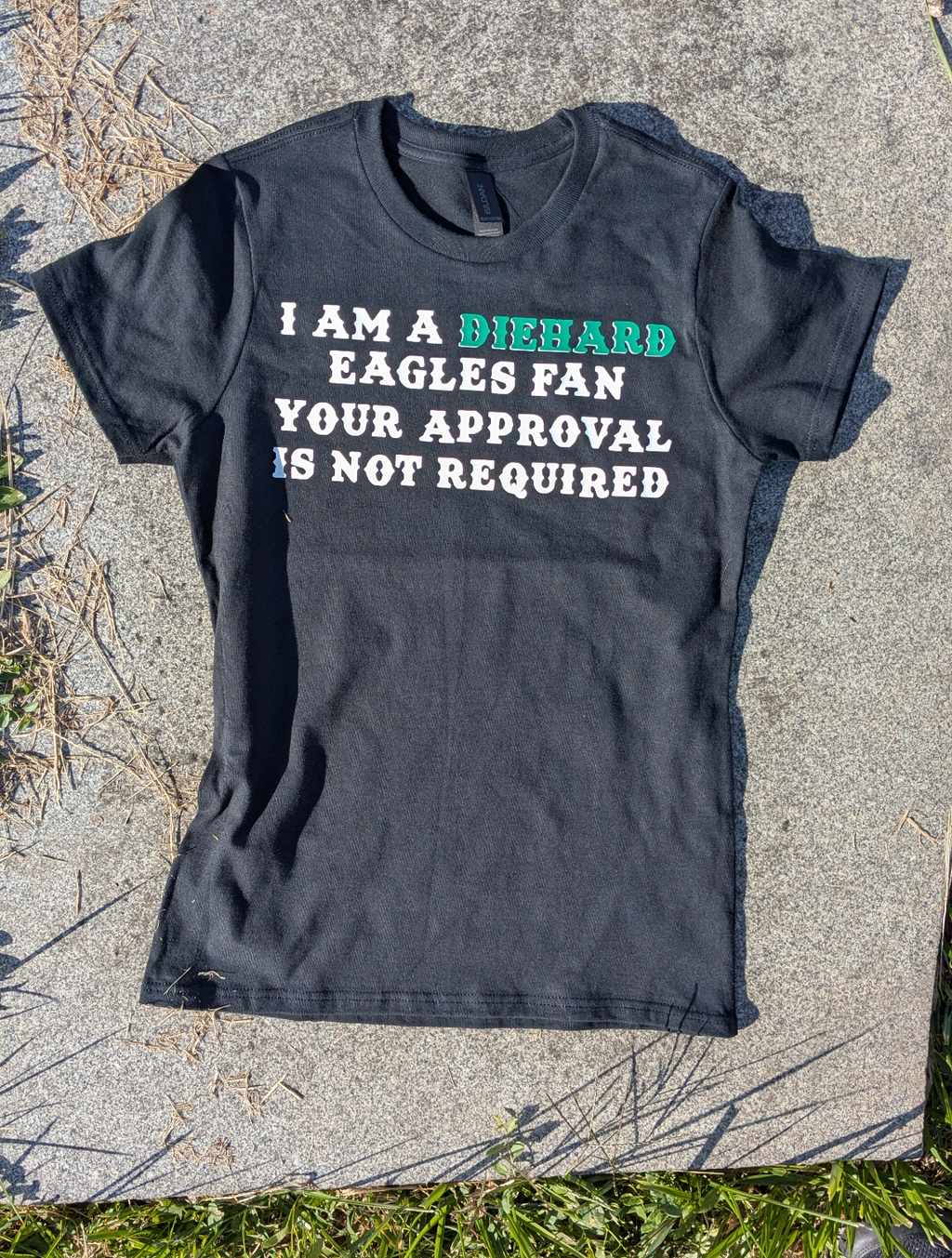 I Am A DIEHARD Eagles Fan tee