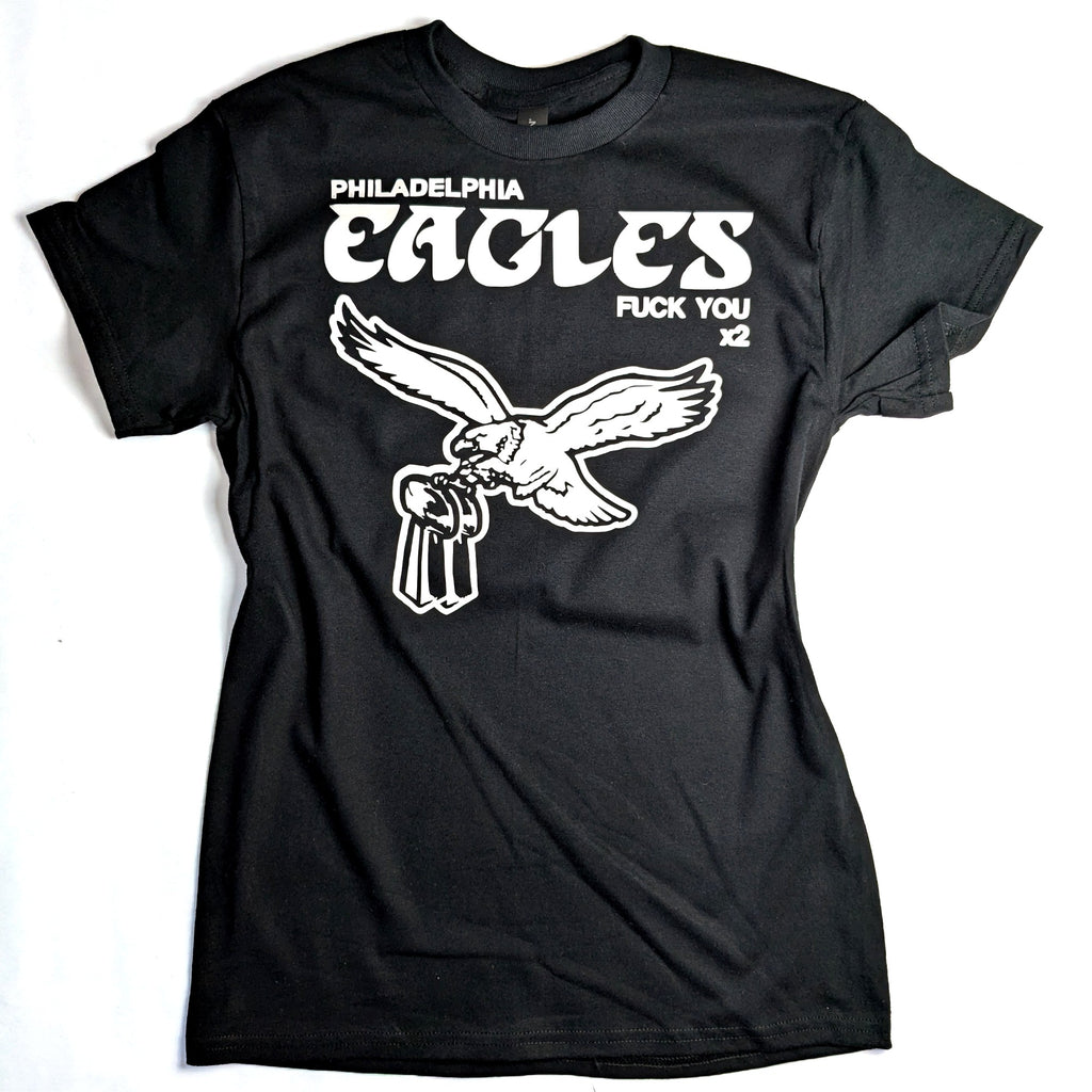 Philadelphia Eagles Fuck You x2 tee