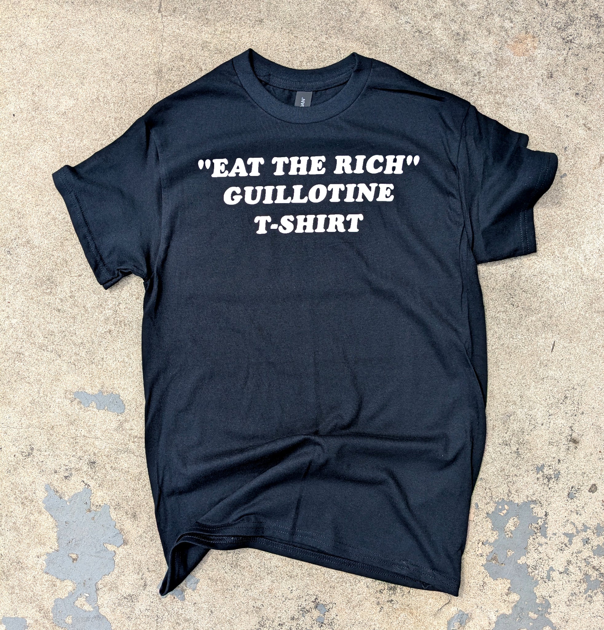 Eat the Rich Guillotine shirt