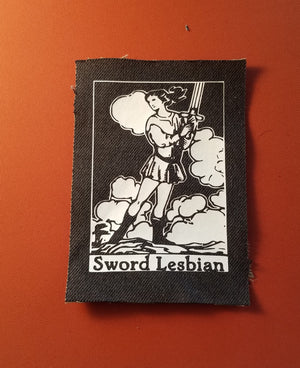 Sword Lesbian sew-on patch