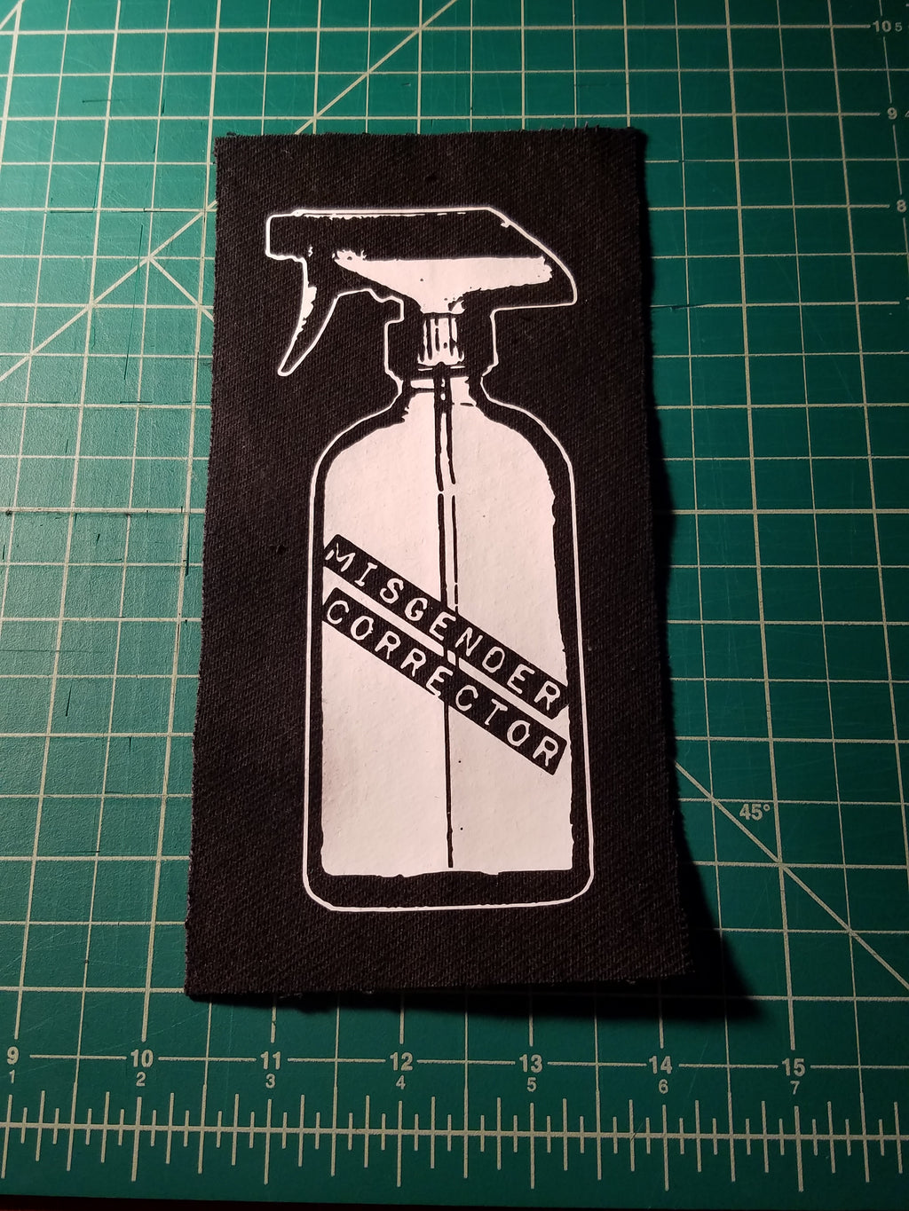 Misgender Corrector sew-on patch