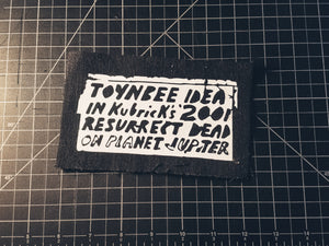 Toynbee Tile sew-on patch