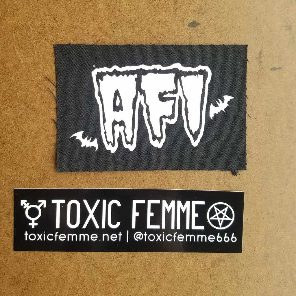Folk Punk Made Me Gay! sew-on patch – Toxic Femme