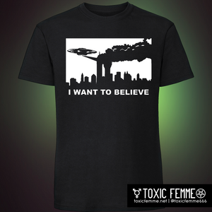 I Want to Believe 911 tee