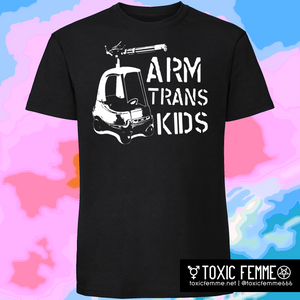 Arm Trans Kids graphic tee shirt