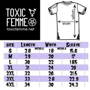 Queen of Wands tee Toxic Femme