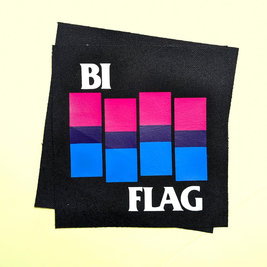 BI FLAG bisexual pride flag patch