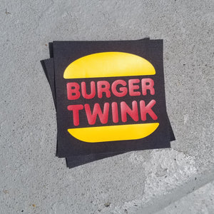 Burger Twink/Bussy King sew-on patch