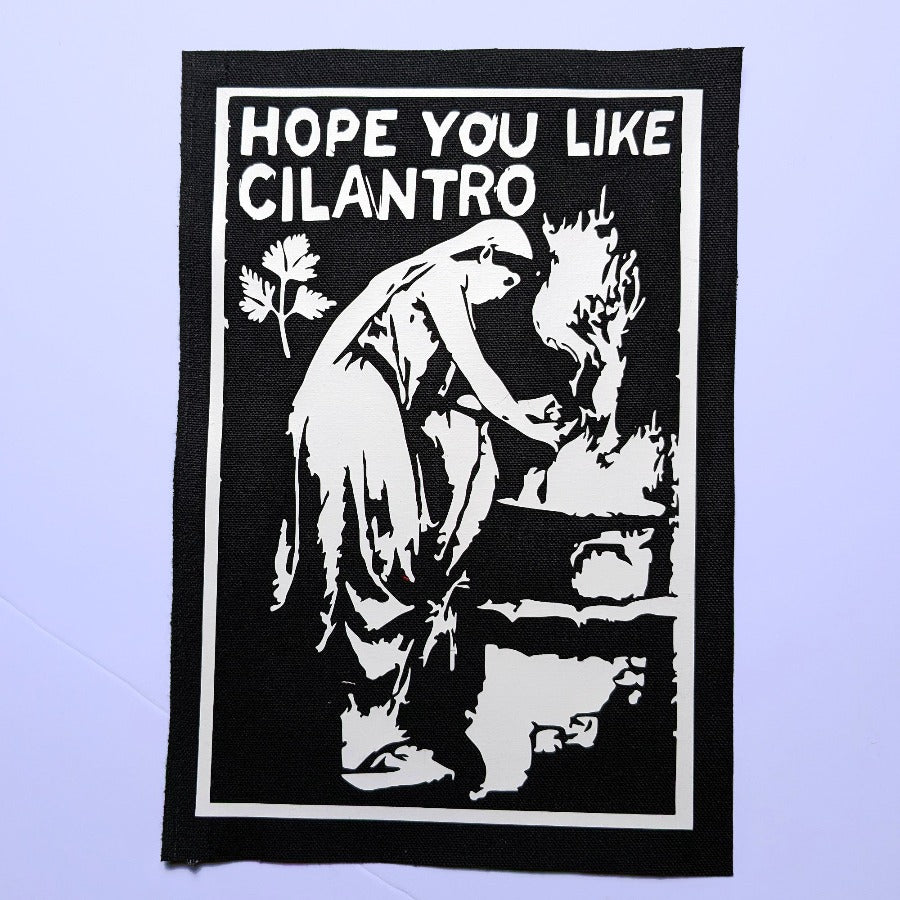 Hope You Like Cilantro sew-on back patch – Toxic Femme