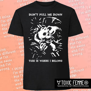Don't Pull Me Down... blink tee