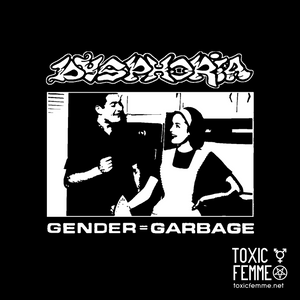 DYSPHORIA Gender = Garbage trans crust punk tee