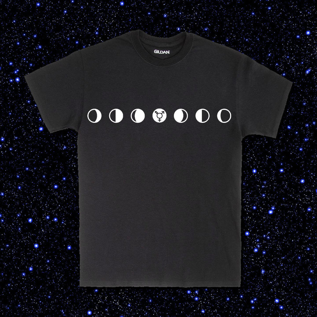 Trans Moon Phases tee