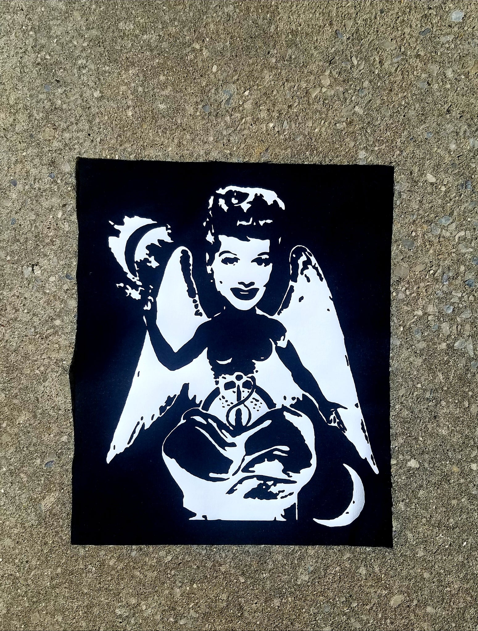 Lucifer Back Patch I Love Lucifer / Baphomet sew-on back patch – Toxic Femme