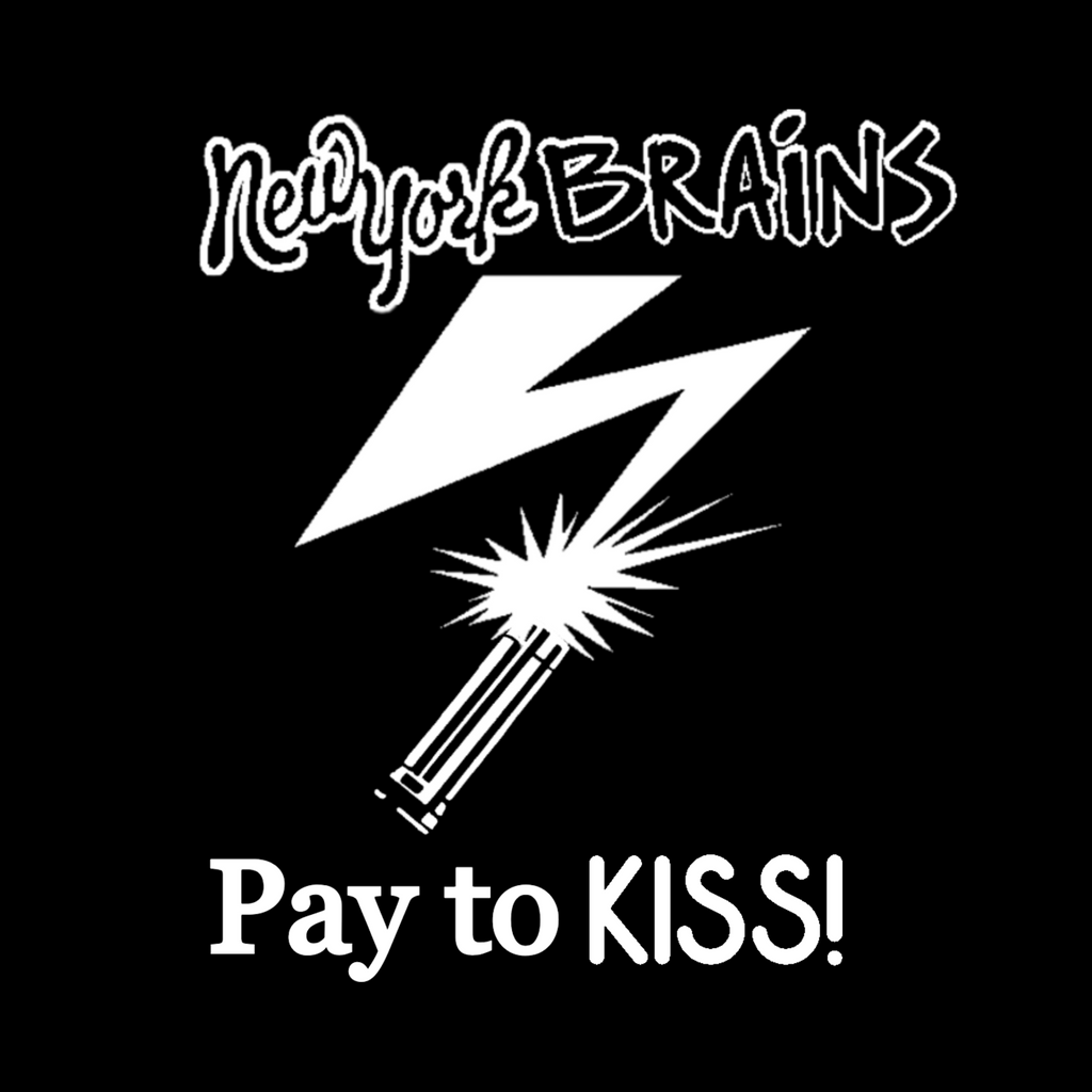New York Brains Pay to Kiss! punk mashup tee