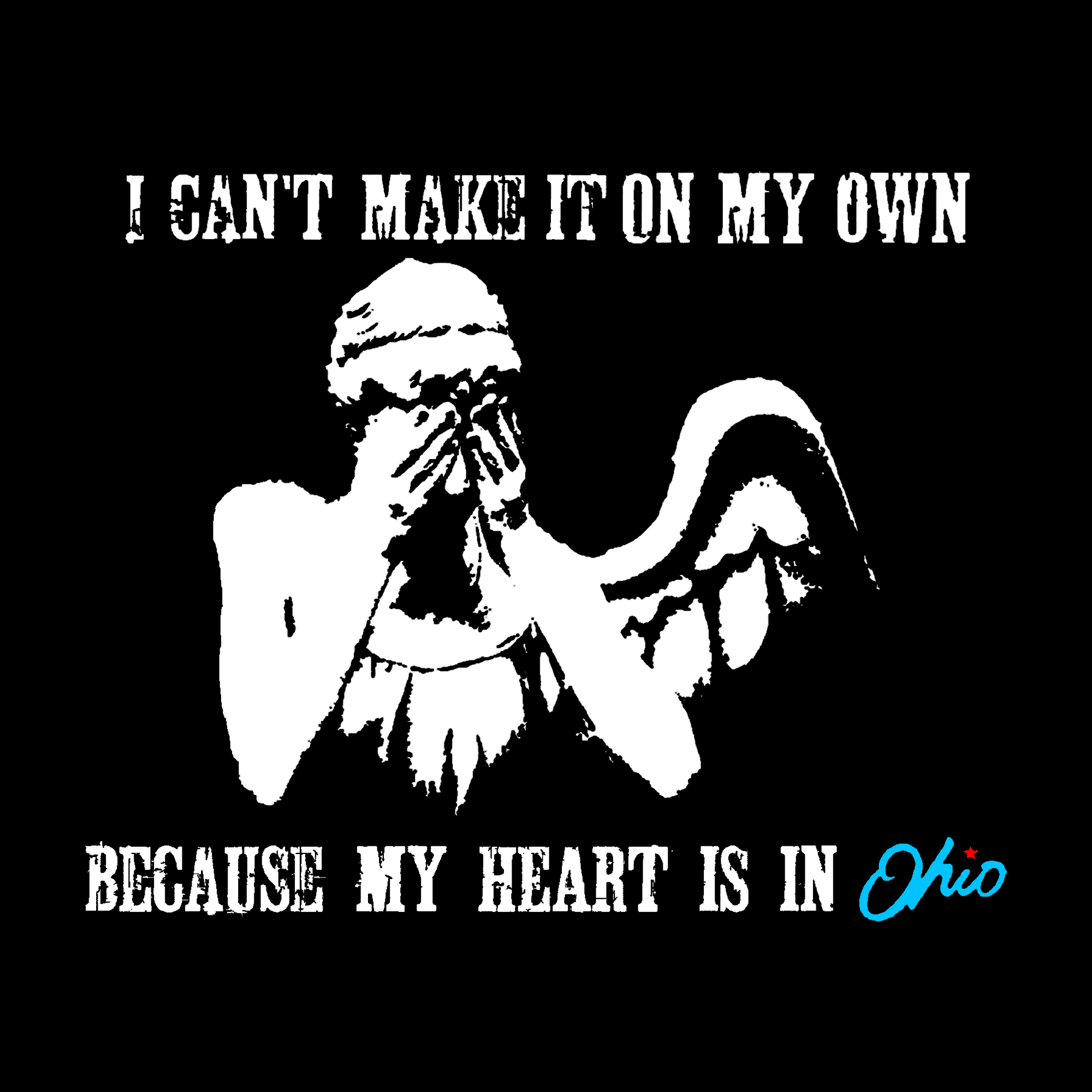 My Heart is in Ohio emo tee