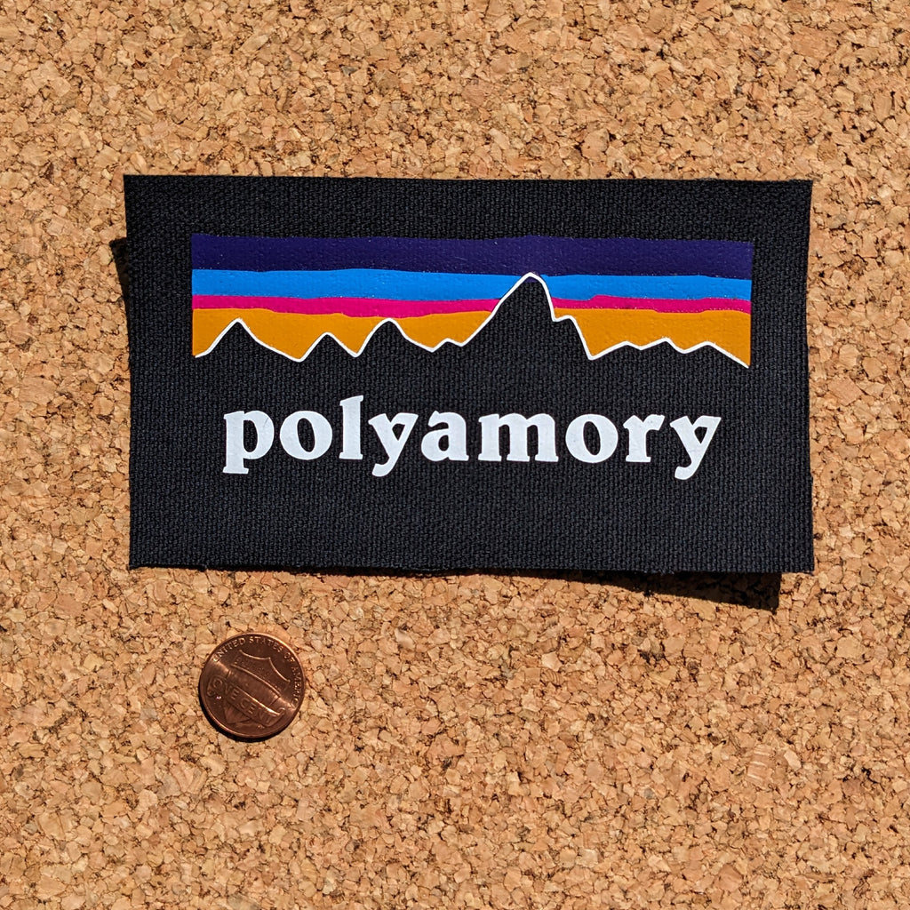 Polyamory sew-on patch