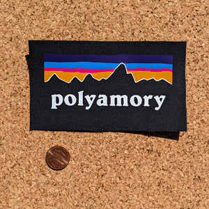 Polyamory sew-on patch