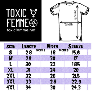 Classic 'n' Roll style tee – Toxic Femme