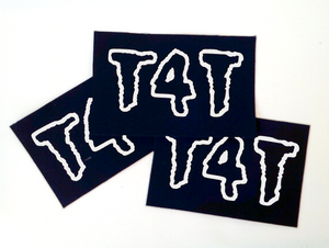 T4T horror punk style sew-on patch