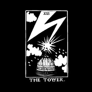 The Tower / DC hardcore punk sew-on back patch