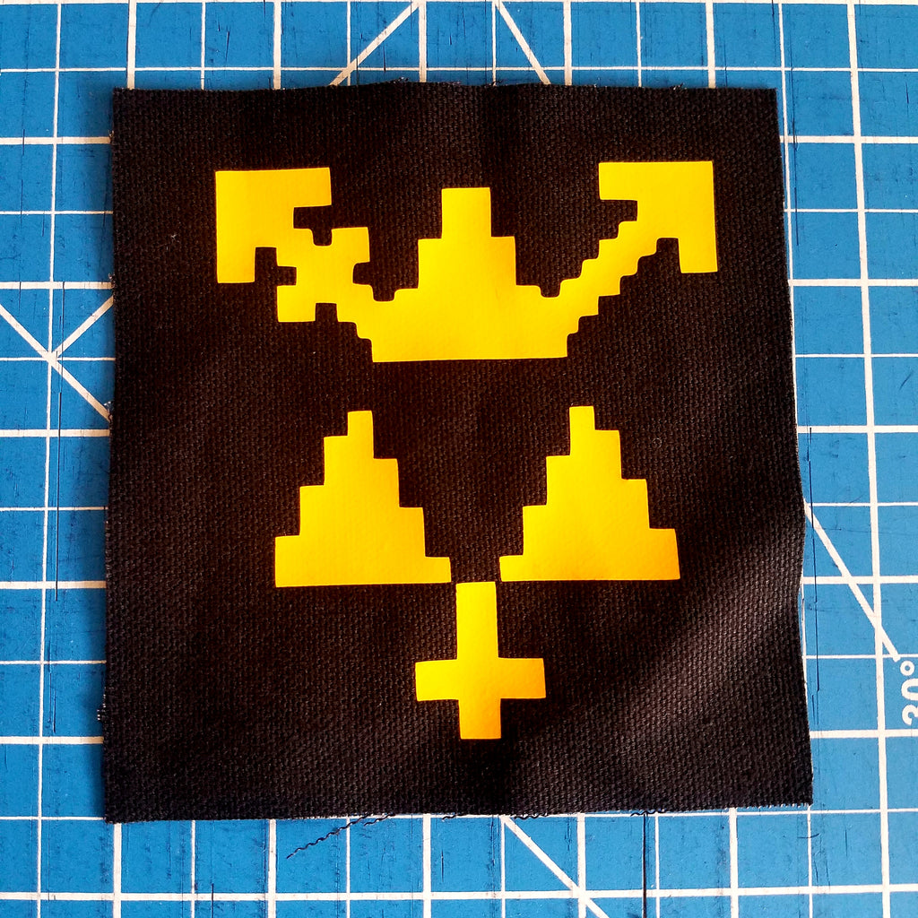 Transforce / Trans Triforce sew-on patch